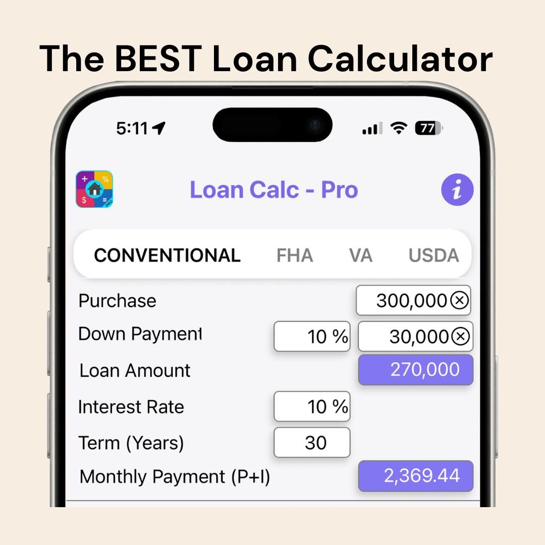Loan Calculator;Mortgage Payment Calculator;Loan Calc-Pro;Loan Calc-Lite